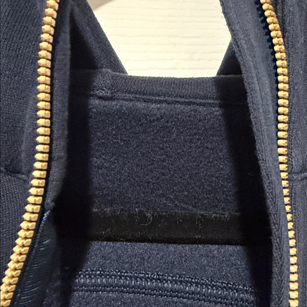 Auth. ✅ NWOT Lululemon Full Zip Scuba in “True Navy/Gold” Size M/L💙 - Picture 3 of 10